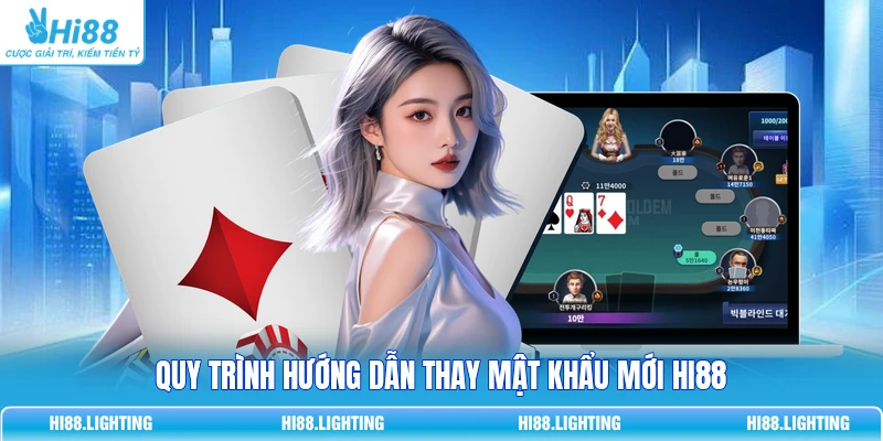 Đổi Mật Khẩu - Hướng Dẫn Chi Tiết Chống Hack 100% Tại HI88 3 Quy trình hướng dẫn thay mật khẩu mới HI88
