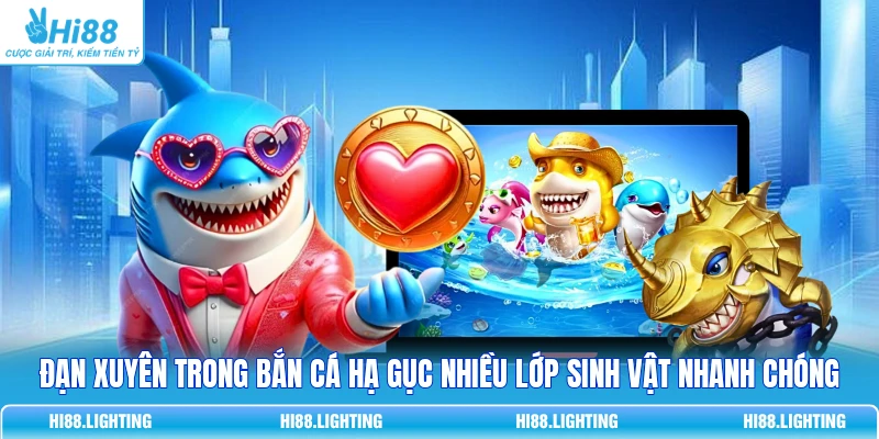 Đạn Xuyên Trong Bắn Cá Là Gì? Cơ Chế Tác Động Nhiều Mục Tiêu 2 Đạn xuyên trong bắn cá hạ gục nhiều lớp sinh vật nhanh chóng