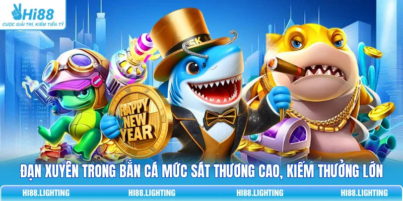 Đạn Xuyên Trong Bắn Cá Là Gì? Cơ Chế Tác Động Nhiều Mục Tiêu 3 Đạn xuyên trong bắn cá mức sát thương cao, kiếm thưởng lớn